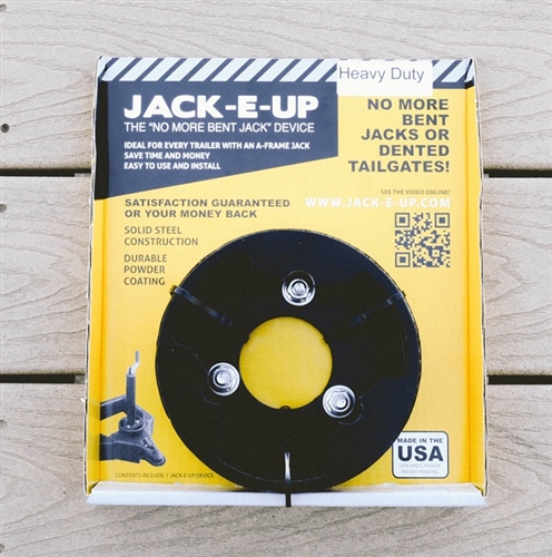 Jack-E-Up 5154 Heavy Duty Universal Removable Trailer Jack Device - 4,500 Lbs Tongue Weight