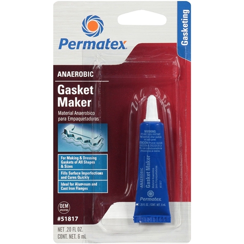 Permatex 51817 Anaerobic Gasket Maker - 6 mL