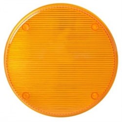 Star Lights 016-AL2000 Smart Light 2000 Round Porch Light Lens - Amber