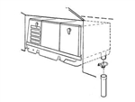 Onan 155-2850 Exhaust Tube for 4000/3600 MicroQuiet Generator