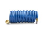 Thetford 94191 Coil Hose with Quick Disconnect 15' - Blue