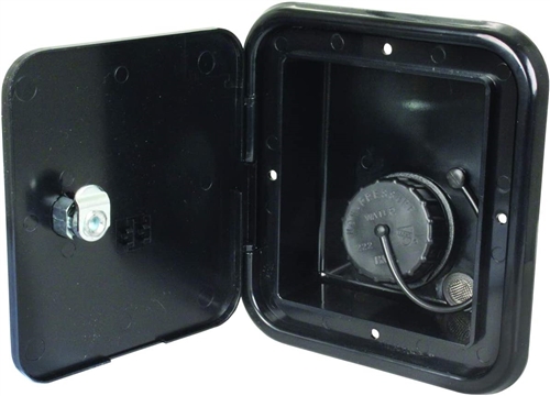 Thetford 94252 Gravity Water Hatch 4-1/4" - Black