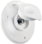 Thetford 94320 TV Cable Entry Plate - Polar White