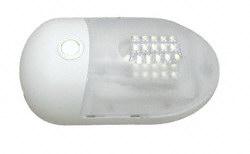 Diamond Group 52429 Single White LED Interior Pancake Light