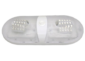 LED Interior Pancake Light Double White