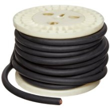 EAST PENN 04603 6 Gauge 100' Spool Black Cable Wire