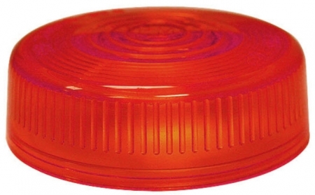 Peterson Replacement Side Marker Clearance Light Lens for 103A/R, 2.8" Diameter, Red