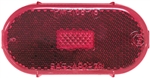 Peterson Oblong Incandescent Side Marker/Clearance Light, 4.07" x 2.04", Red