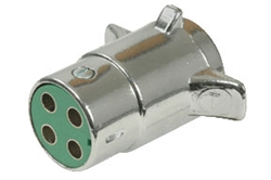 Pollak 11-409 Pollack 4 Way Chrome Plated Connector Plug