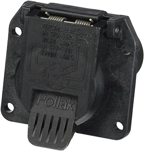 Pollak 11-893 7-Way RV Replacement Socket