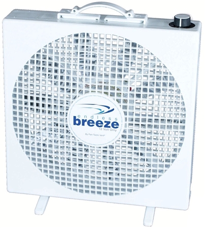 Fan-Tastic 01100WH Endless Breeze 3-Speed Fan - 12V