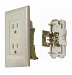 Valterra DG15IVVP Indoor/Outdoor Receptacle - Ivory