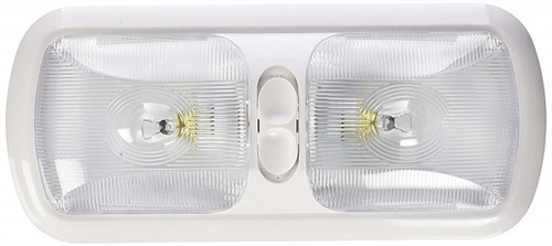 LaSalle Bristol GSAM4010 Double Optic RV Pancake Light With Switch