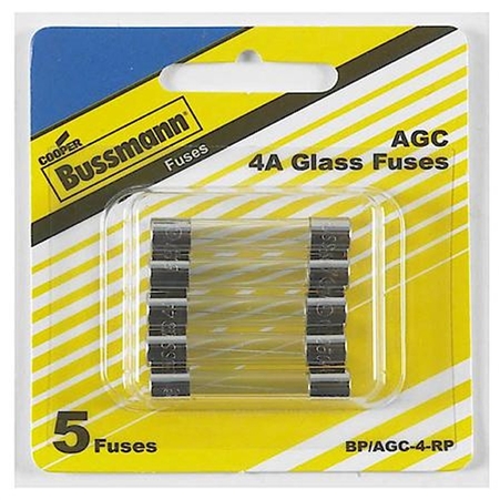 Bussmann BP/AGC-4-RP 4 Amp Fuse