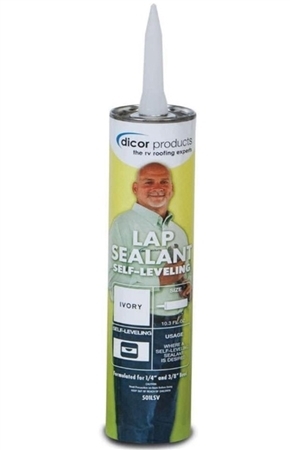 Dicor 551LSV Non-Sag Lap Sealant - Ivory - 10.3 Oz - CLEARANCE