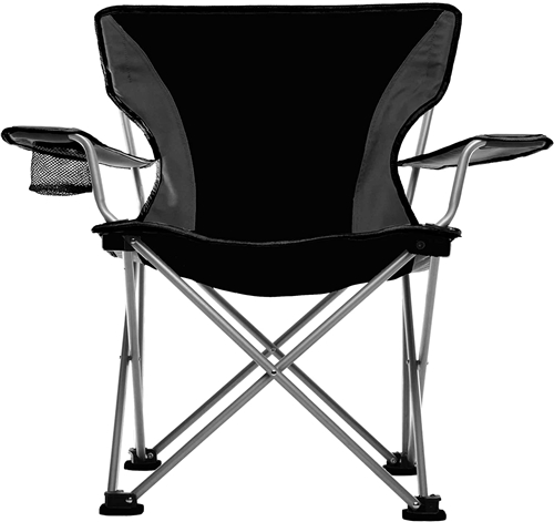 Travel Chair 589V-BLACK Easy Rider Folding Camping Chair - Black