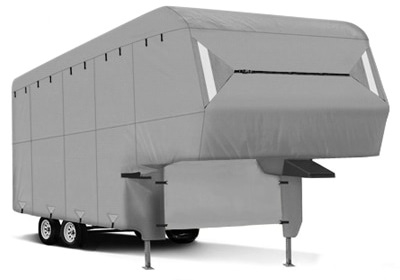 CarCover Gold Shield 5L Fifth Wheel Trailer Cover - 20' To 23' Feet Long