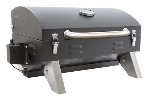 Aussie 6TV1SL0KP1-BK RV Barbeque Grill - Black