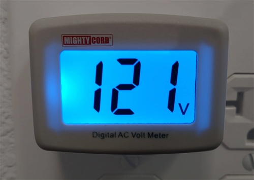 Valterra A10-120VM Mighty Cord Digital Voltage Monitor