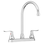 Dura Faucet  RV J-Spout Kitchen Faucet - Chrome