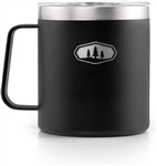 GSI Outdoors Glacier Stainless Insulated Thermal Cup - Black - 15 Oz