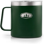 GSI Outdoors 63256 Glacier Stainless Insulated Thermal Cup - Green - 15 Oz