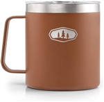 GSI Outdoors Glacier Stainless Insulated Thermal Cup - Ginger Bread - 15 Oz