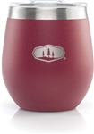 GSI Outdoors 63341 Glacier Stainless Insulated Wine Tumbler Glass - Cabernet - 8 Oz