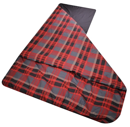 DiscoBed 50314 Adult Duvalay Sleeping Bag - Lumberjack