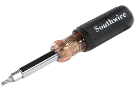 SouthWire Corp SD12N1 12-in-1 Screwdriver - 3/16", 1/4", 5/16" Slotted