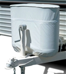 ADCO 2112 Polar White LP Tank Cover - 20 Lb Double