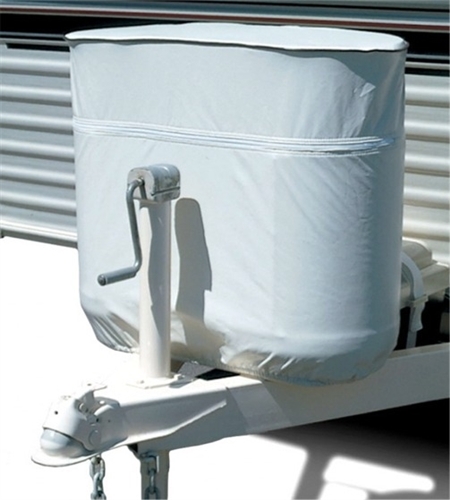 ADCO 2112 Polar White LP Tank Cover - 20 Lb Double