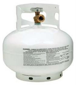 Manchester Tank 10393.1 Steel Tank LP Gas Cylinder - 11 lb