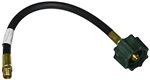 MB Sturgis 100473-15-MBS 15" Flexible Pigtail with 1/4" MPT