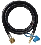 MB Sturgis 100476-120-MBS Propane Quick Connect Hose - 120"