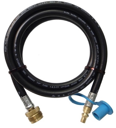 MB Sturgis 100476-120-MBS Propane Quick Connect Hose - 120"