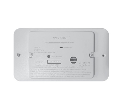 Safe-T-Alert 70 Series Dual CO/LP RV Gas Alarm - White