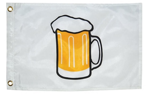 Taylor Made 9218 Beer Novelty Flag - 12" x 18"