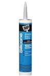 DAP 7079808643 100% Silicone Window & Door Sealant - Silver - 9.8 Oz