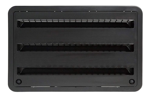 Dometic 	3316941.005 Refrigerator Vent Lower/Upper Side - Black