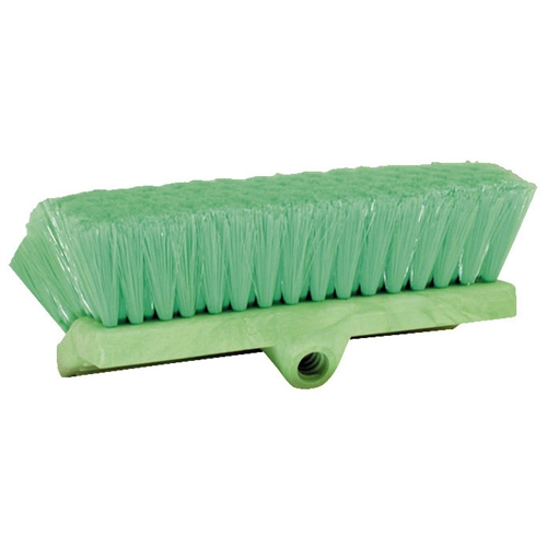 Mr. LongArm 0480 Very Soft Bi-Level Flow-Thru Wash Brush - Green