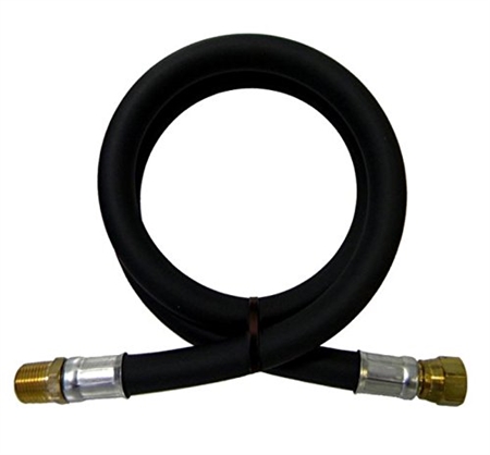 MB Sturgis 100040-72 High-Pressure Propane Hose - 3/8" Female Flare Swivel x 3/8" MPT - 72"