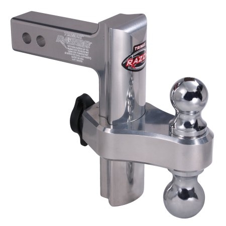 Shocker Hitch 3500 Air 2-Inch Receiver Ball Mount with 2 and 2-5/16-Inch Balls; 1/2 to 4-1/2-Inch Drop