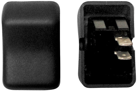 Valterra DG2B18VP Contour On/Off Rocker Switch SPST - Black