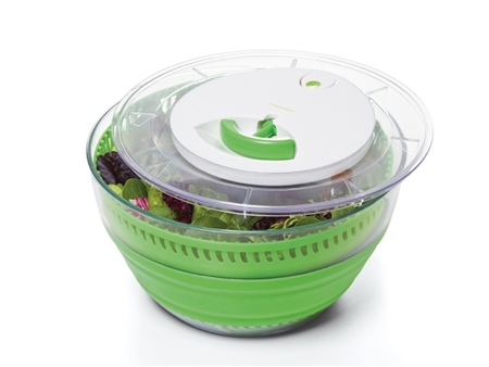 Prepworks by Progressive Collapsible Salad Veggie Spinner - Green