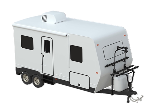 Arvika3-Bike Rack Kit For Short A-Frame Travel Trailers