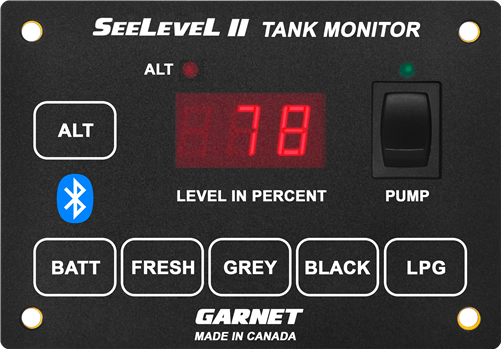 Garnet 709-BTP7 SeeLevel II Tank Monitor with Bluetooth - Monitor Only