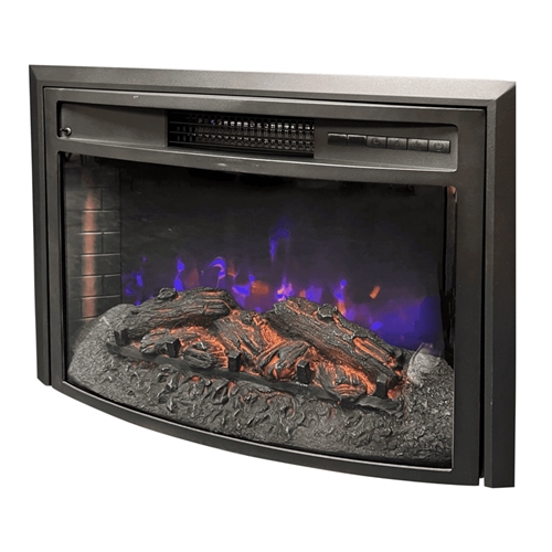 Greystone Curved Insert Electric Fireplace - 26"