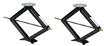 Husky Towing Stabilizing Scissor Jack - 30" - 5000 Lbs - Set Of 2