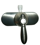 American Brass U-YSL53VBNLVR-E Single Lever Shower Valve - Nickel